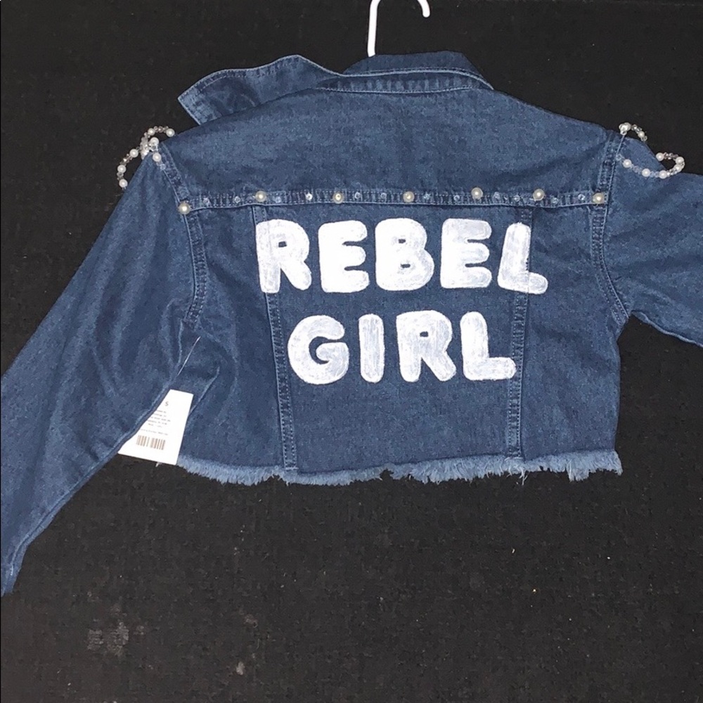 Crop Jean jacket